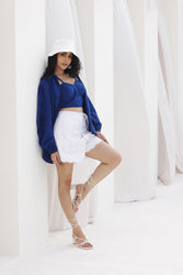 Sapphire Shiffli Three piece Co-ord Set