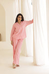 Orchid Shiffli Co-ord Set