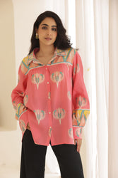 Muslin Pink Petal Shirt
