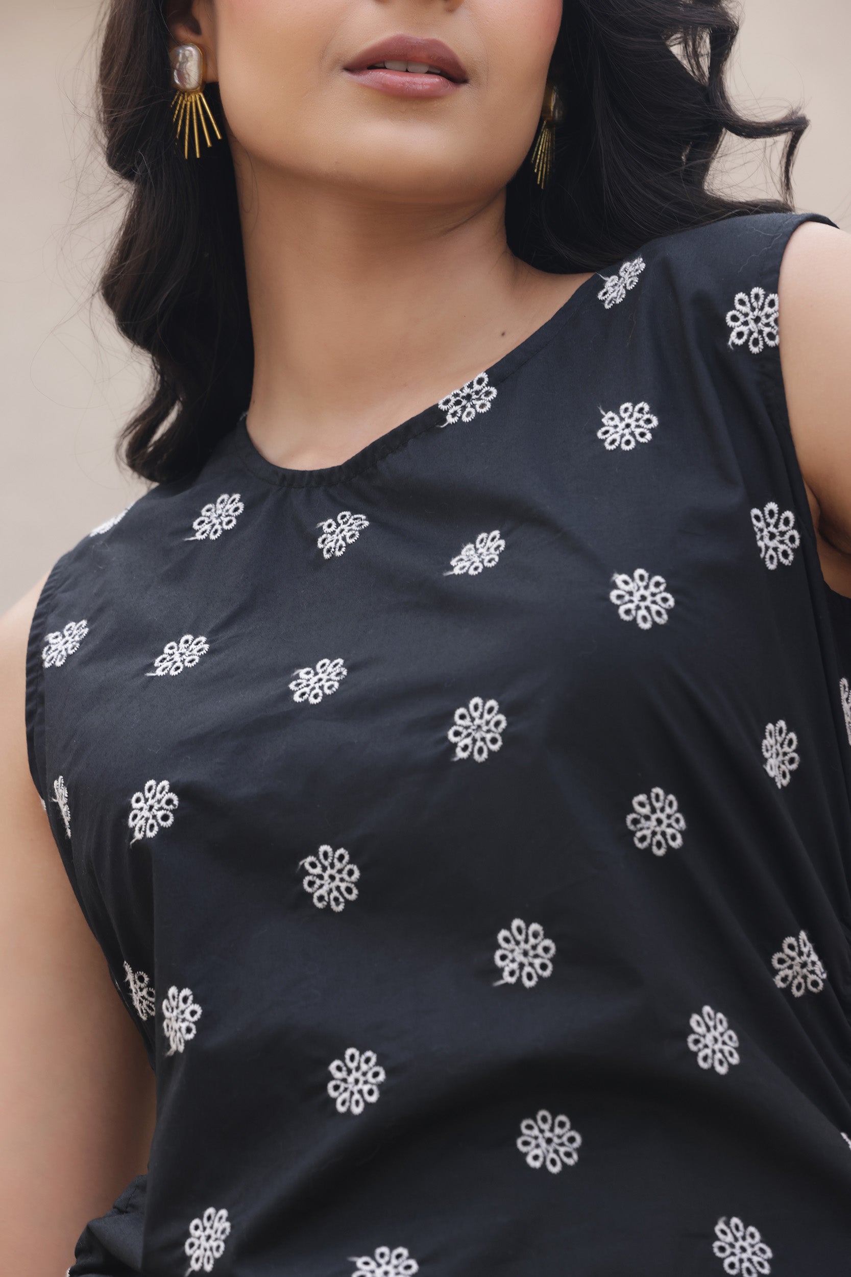 Black Shiffli Midnight Short Dress