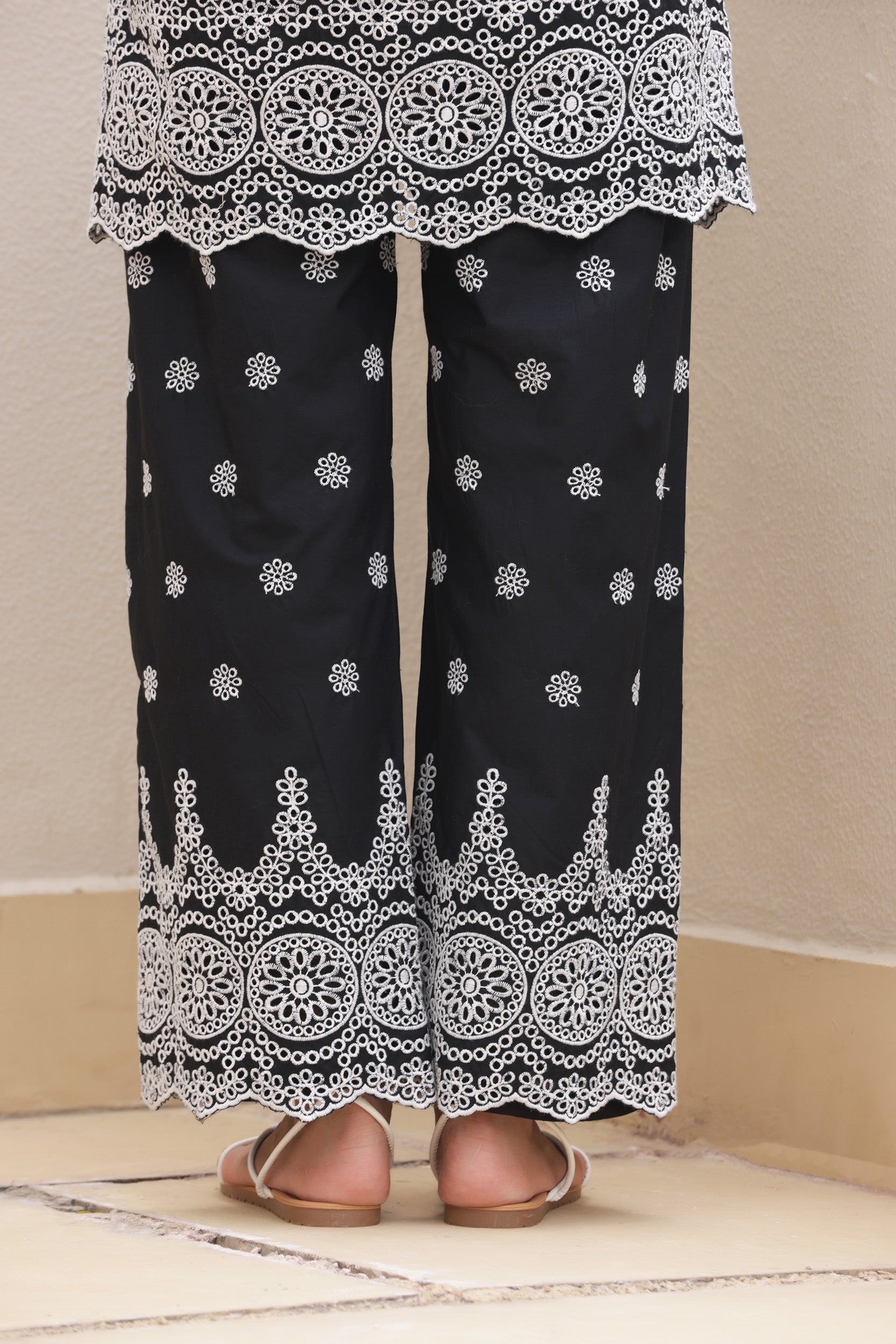 Black Shiffli Cosmos Co-ord Set