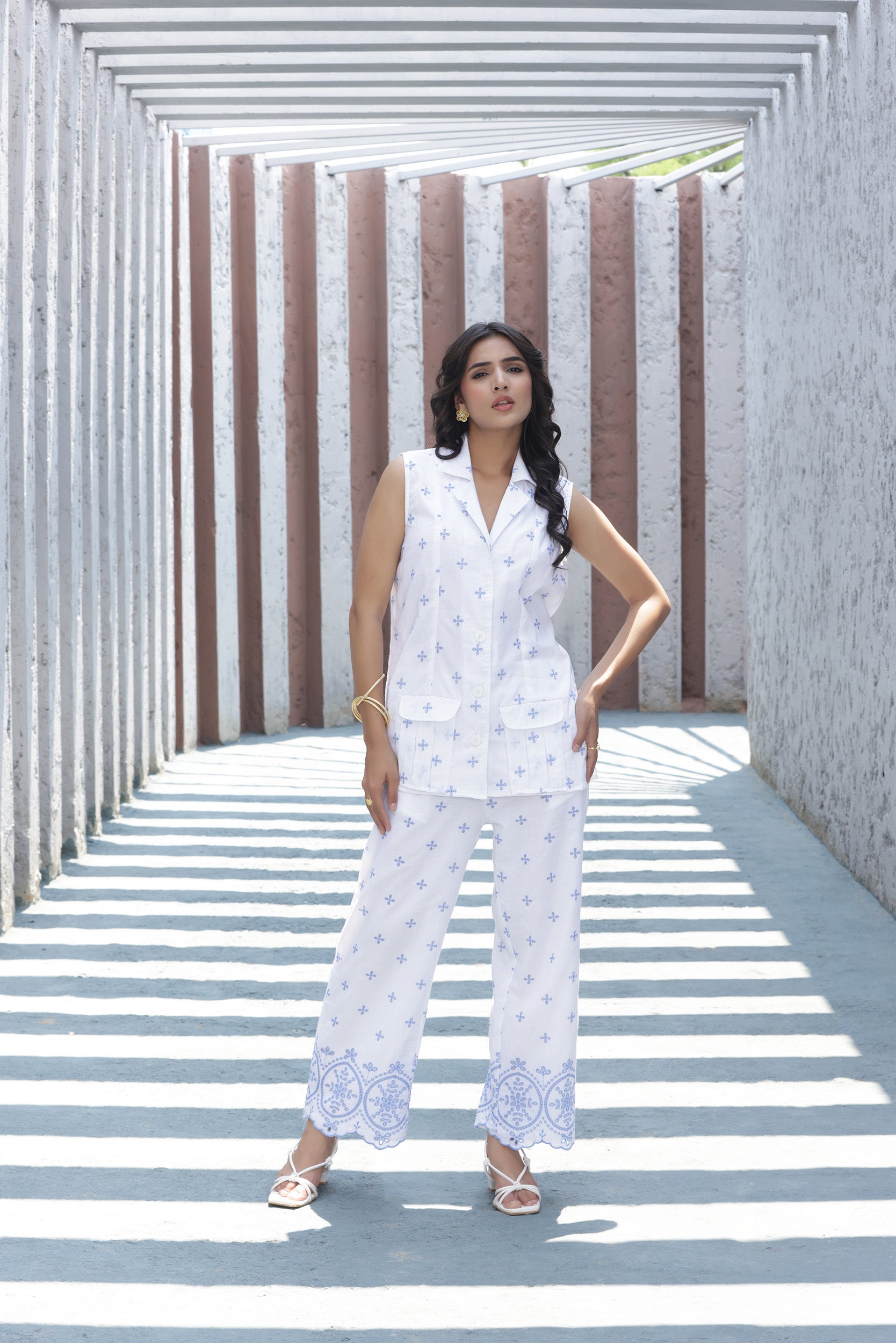 Donna Shiffli Blazer Co-ord Set