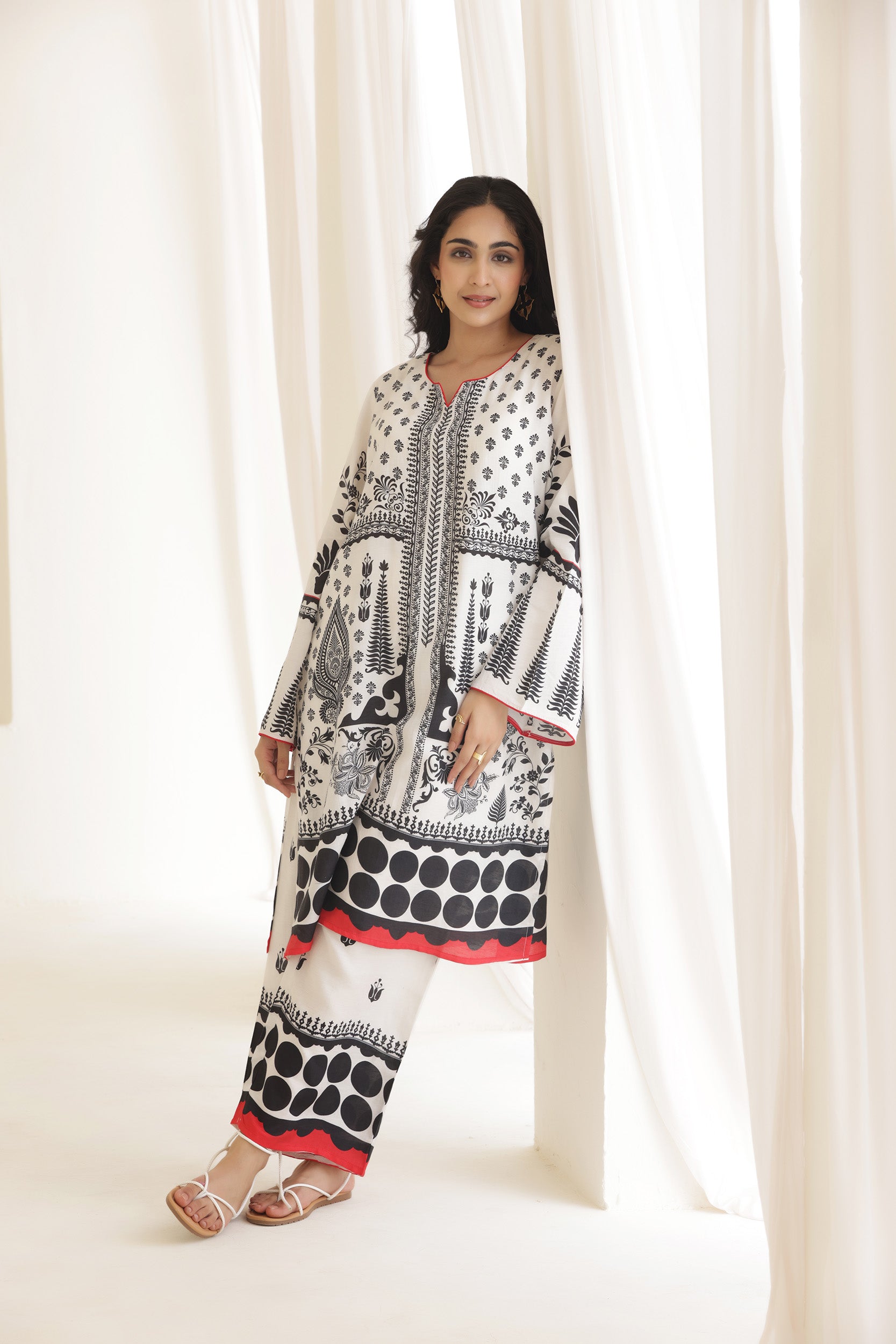 Linen Mosaic Co-ord Set