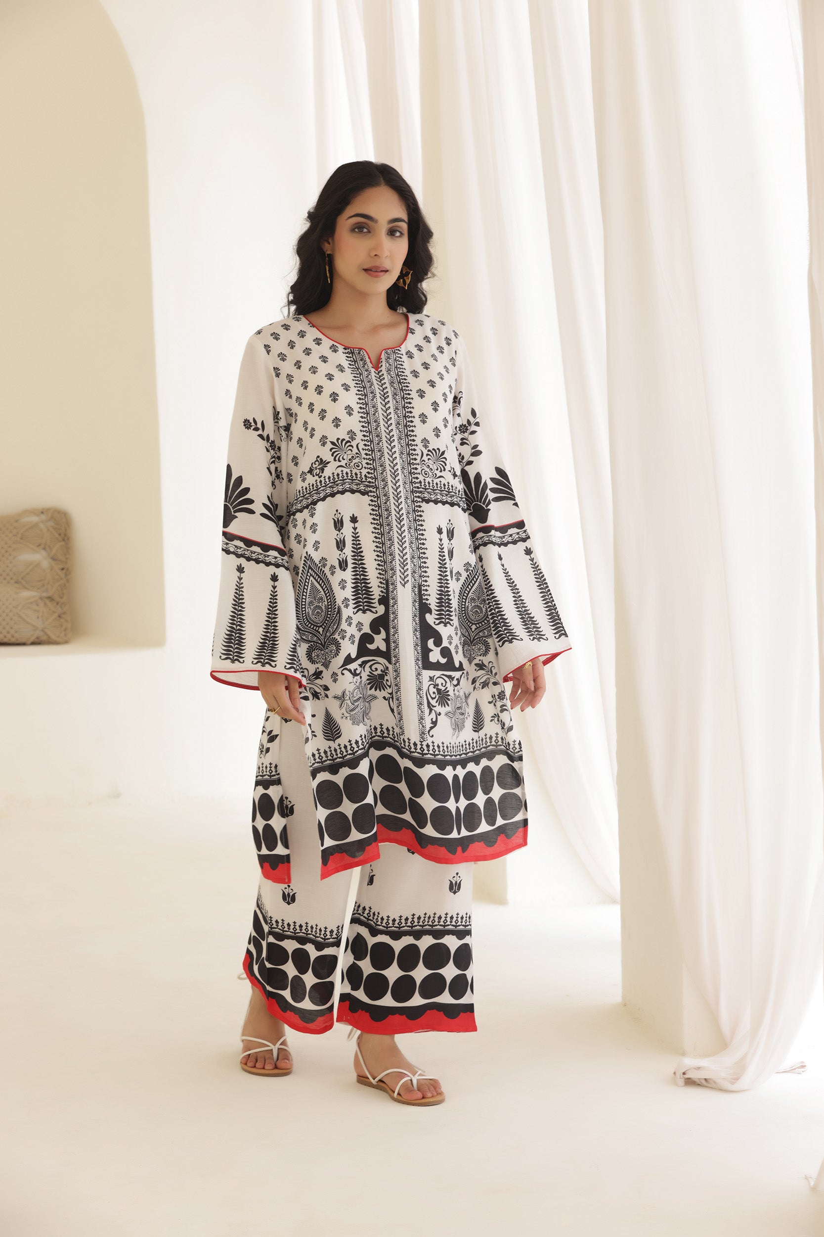 Linen Mosaic Co-ord Set