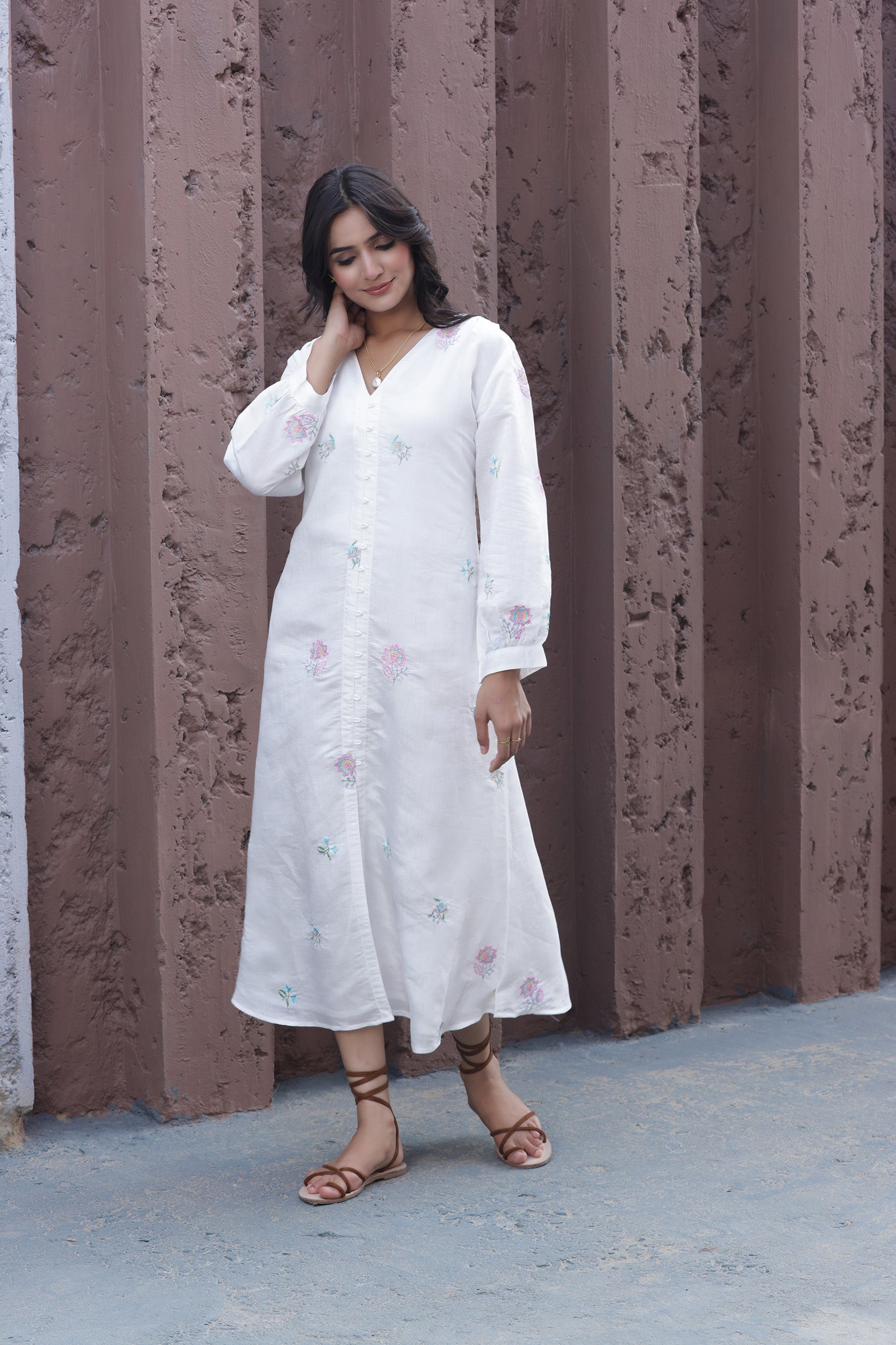 Myths & Motif White Dress