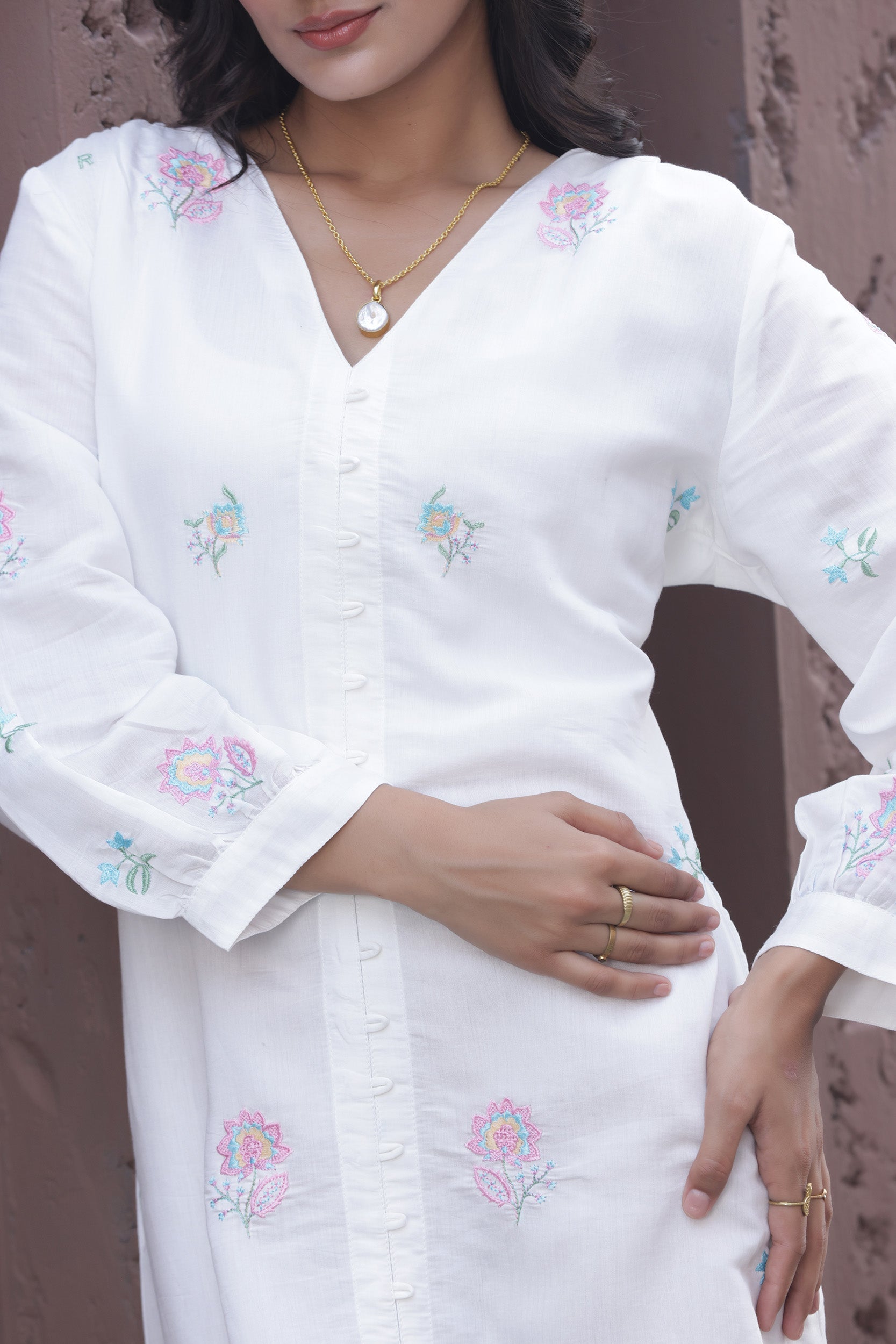 Myths & Motif White Dress