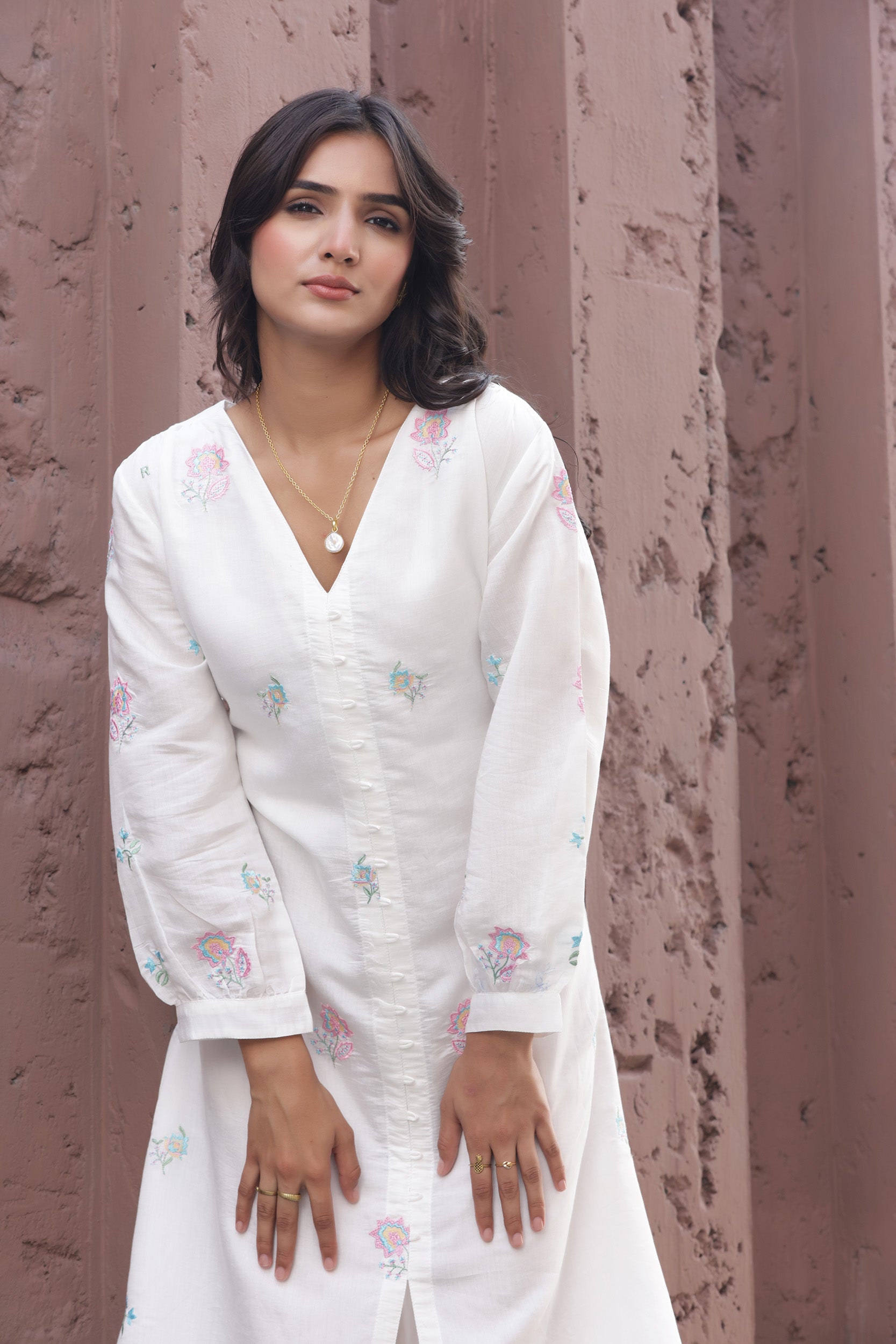 Myths & Motif White Dress