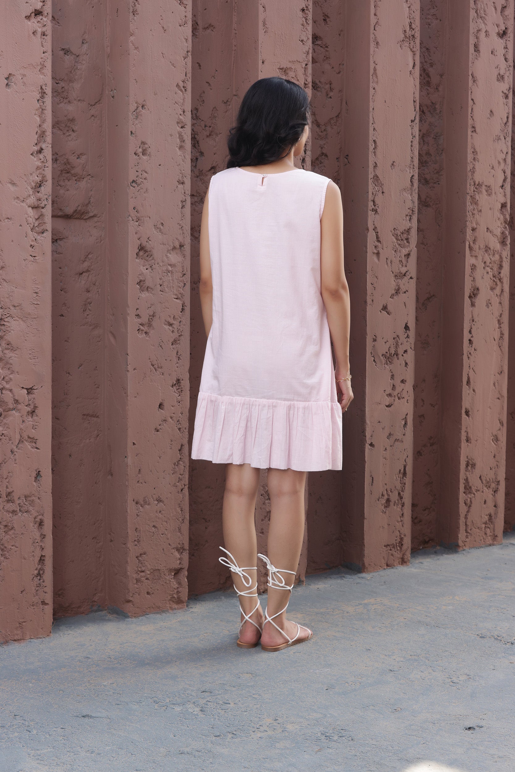 Little Pink Embroidery Dress