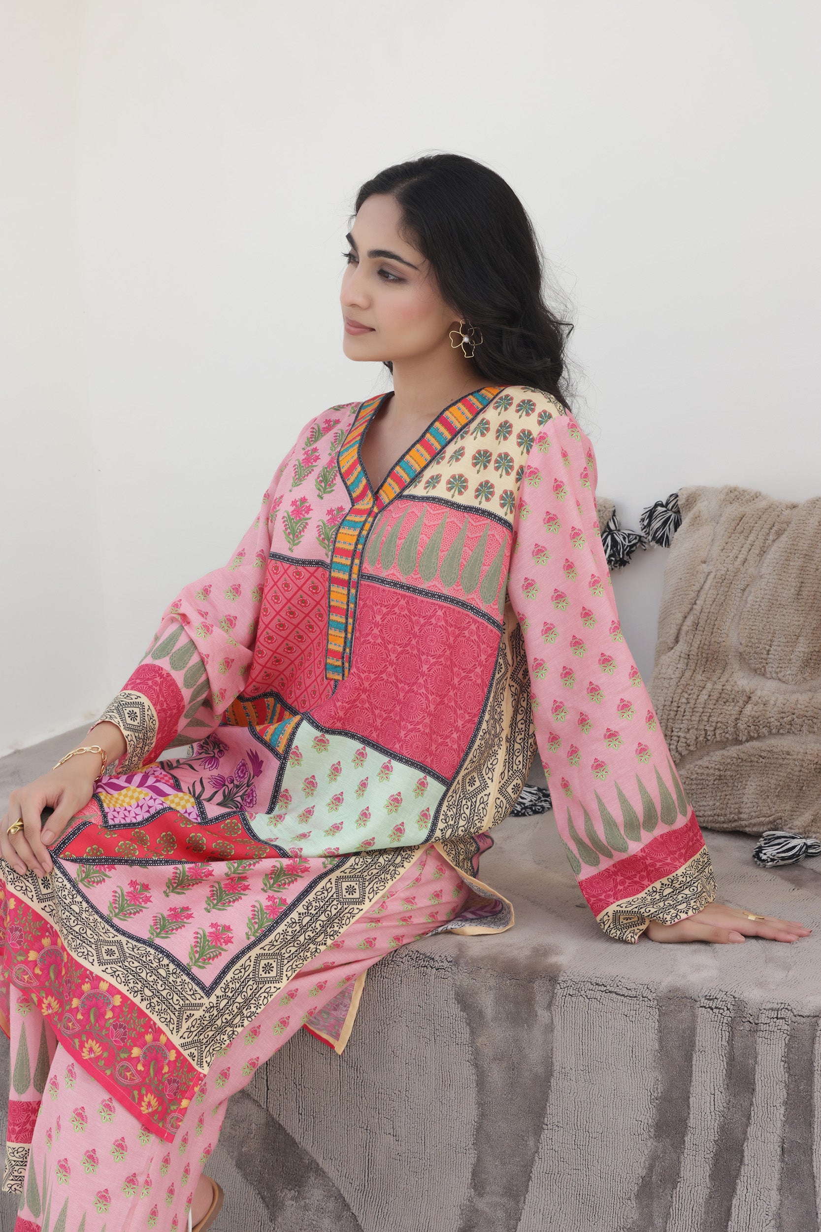 Linen Rainbow Co-ord Set