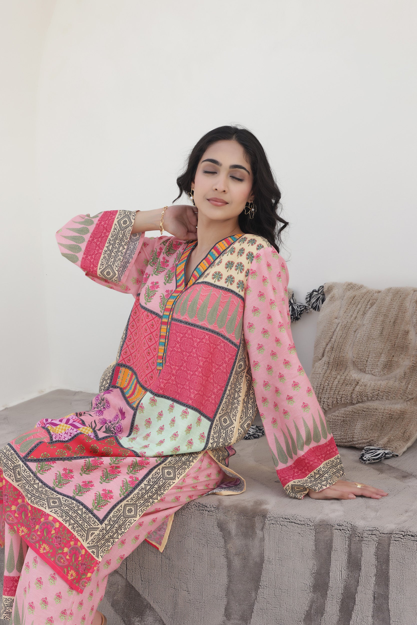 Linen Rainbow Co-ord Set
