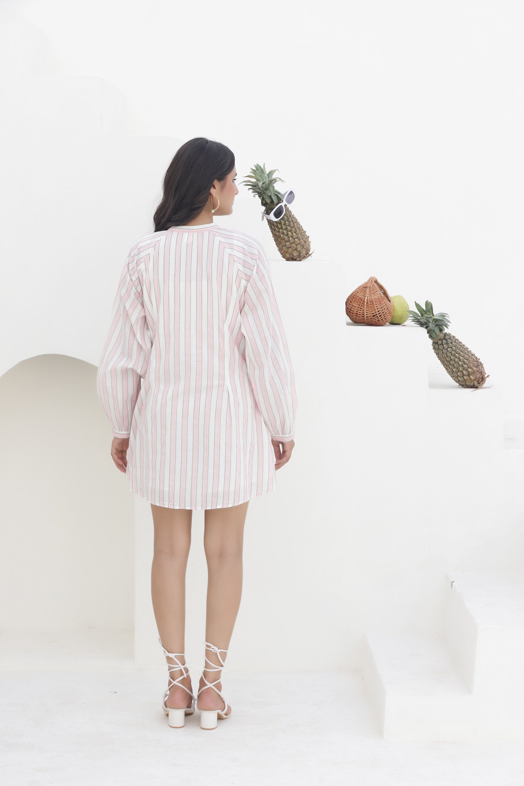 Cotton Spring Short Dress
