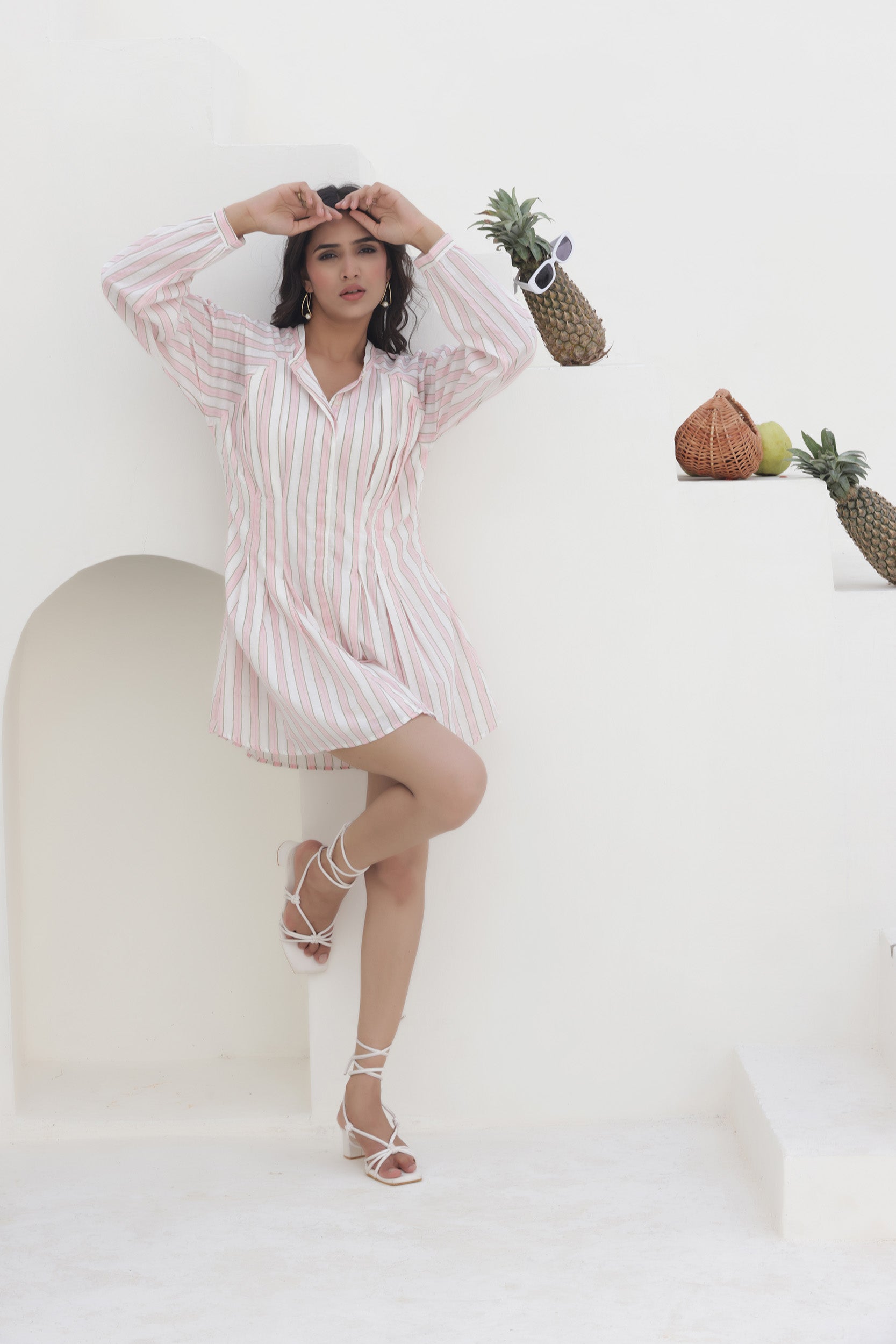 Cotton Spring Short Dress