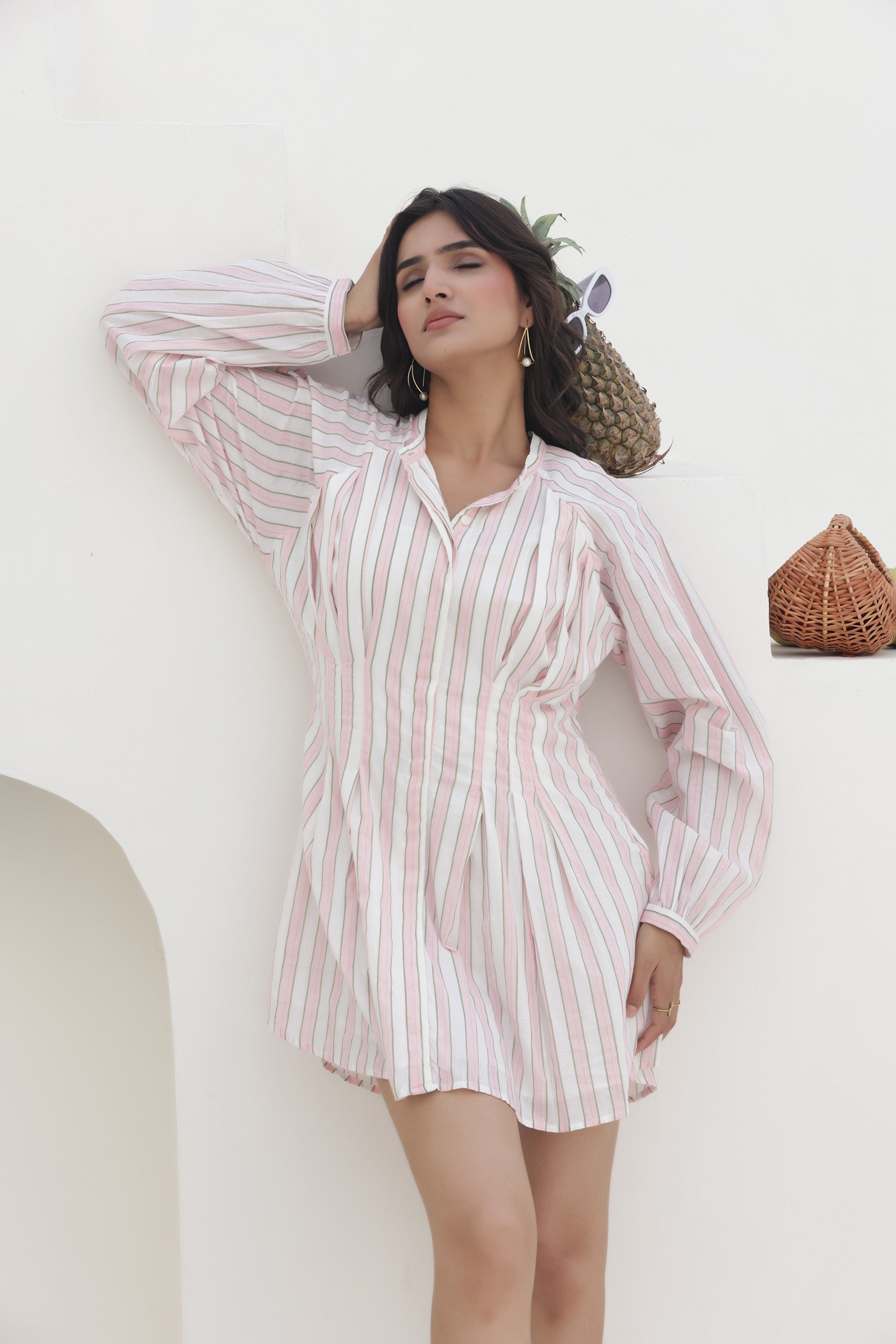 Cotton Spring Short Dress
