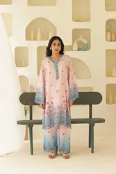 Linen Oceanic Co-ord Set