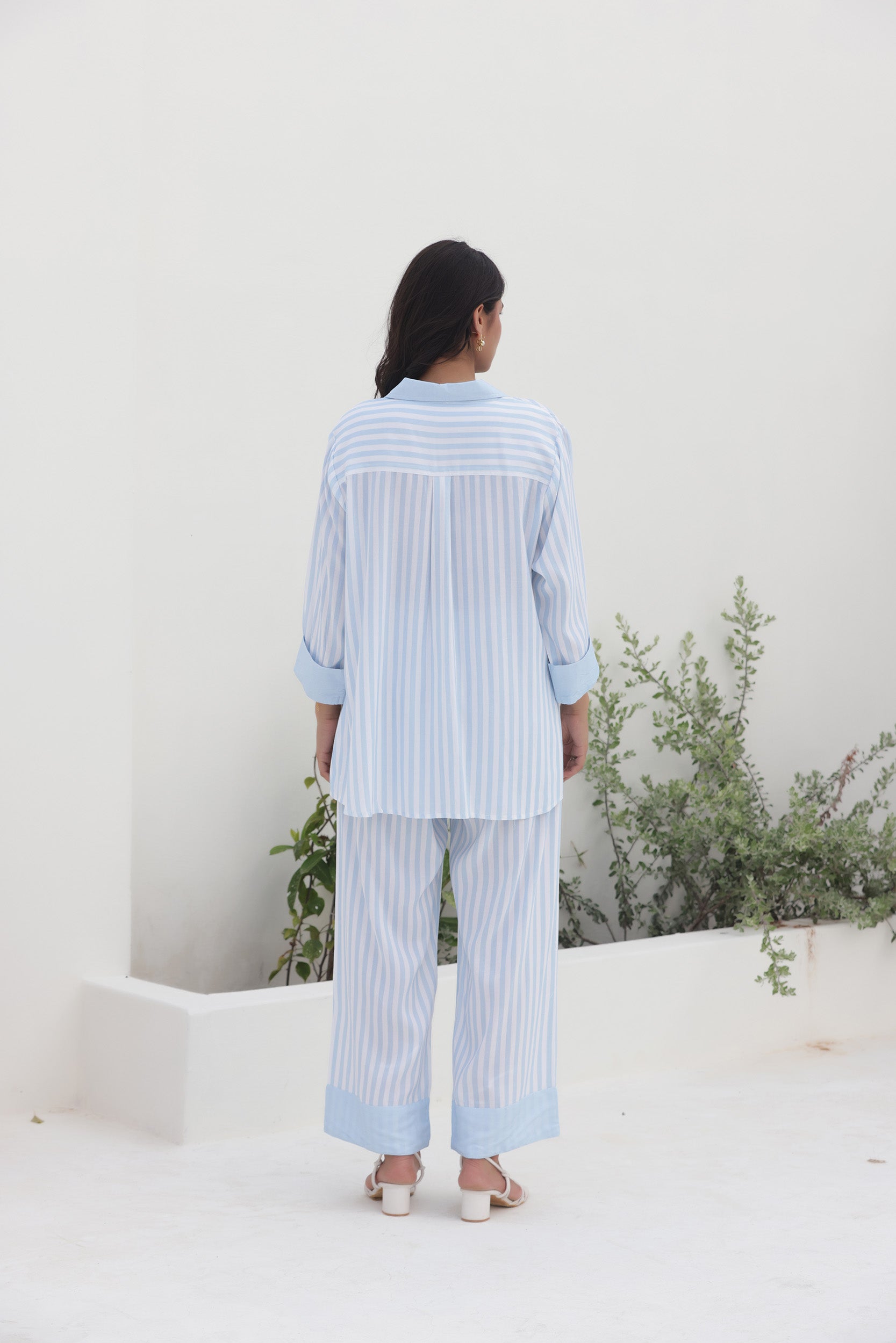 Rayon Thistle Co-ord Set