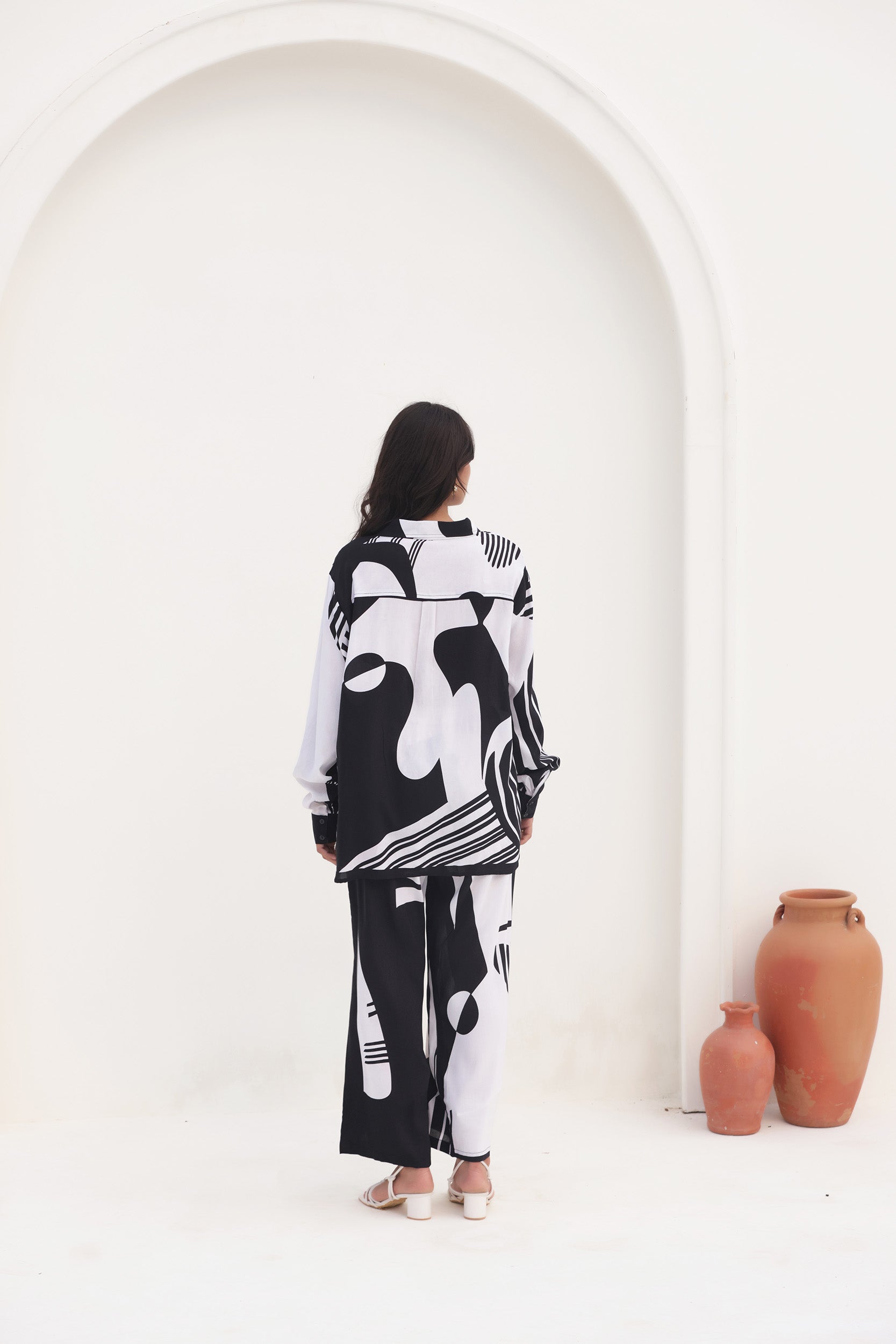 Rayon Zebra Co-ord Set