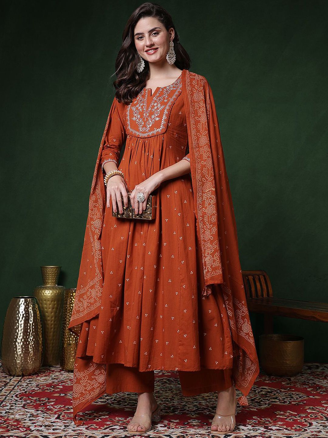 Women Cotton Kurta set