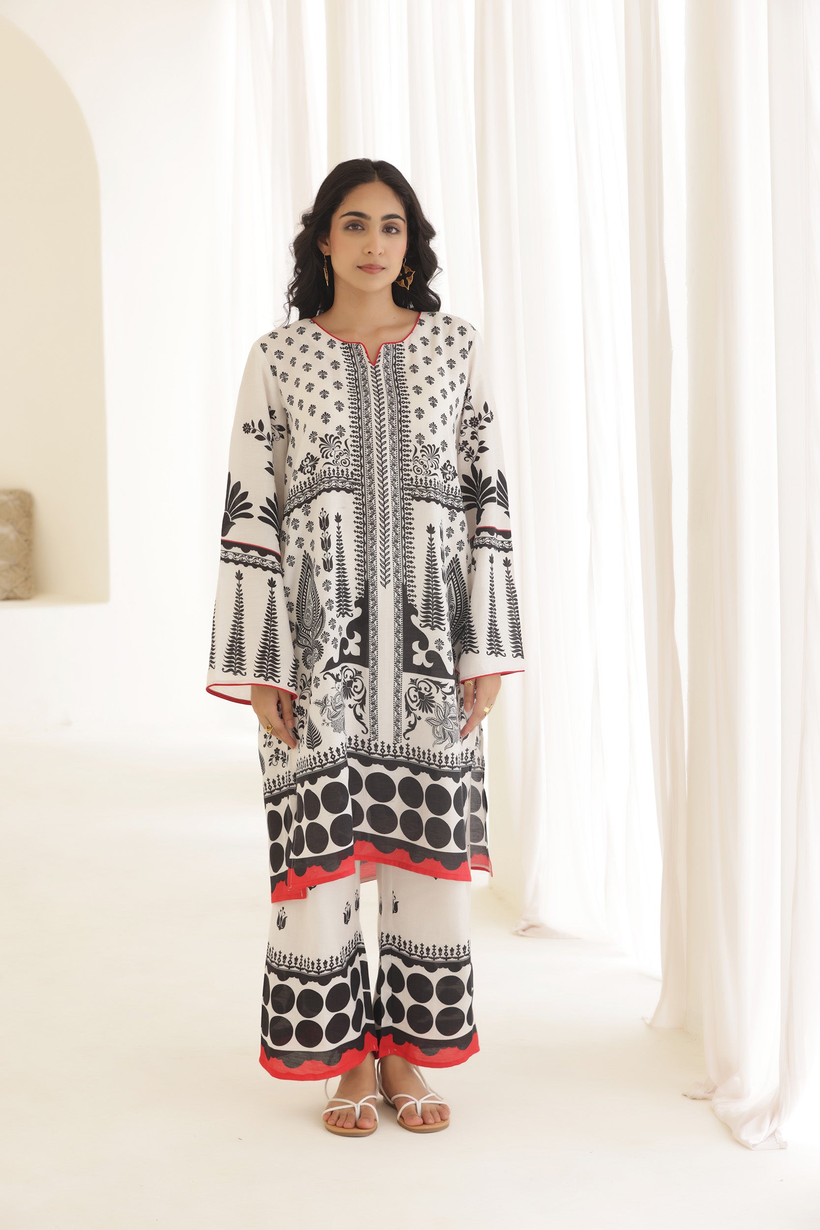 Linen Mosaic Co-ord Set