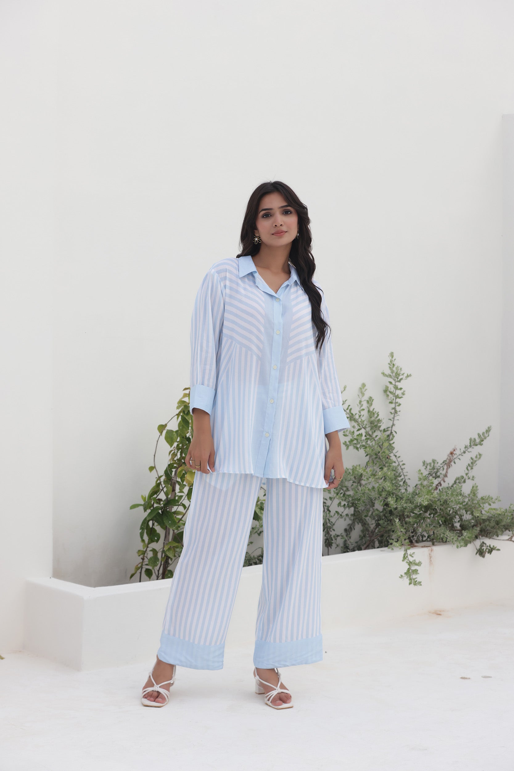 Rayon Thistle Co-ord Set